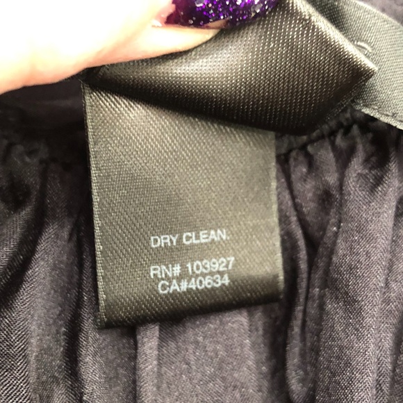 MARC JACOBS NAVY SILK TUNIC WITH TIES DOWN THE SLEEVE - Picture 14 of 15